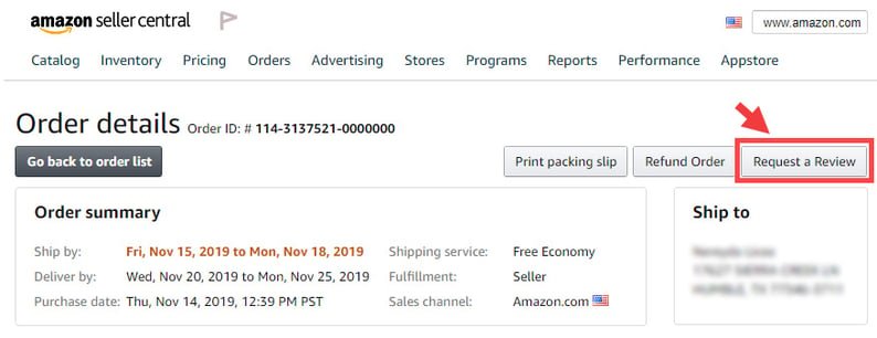 how to request reviews on amazon