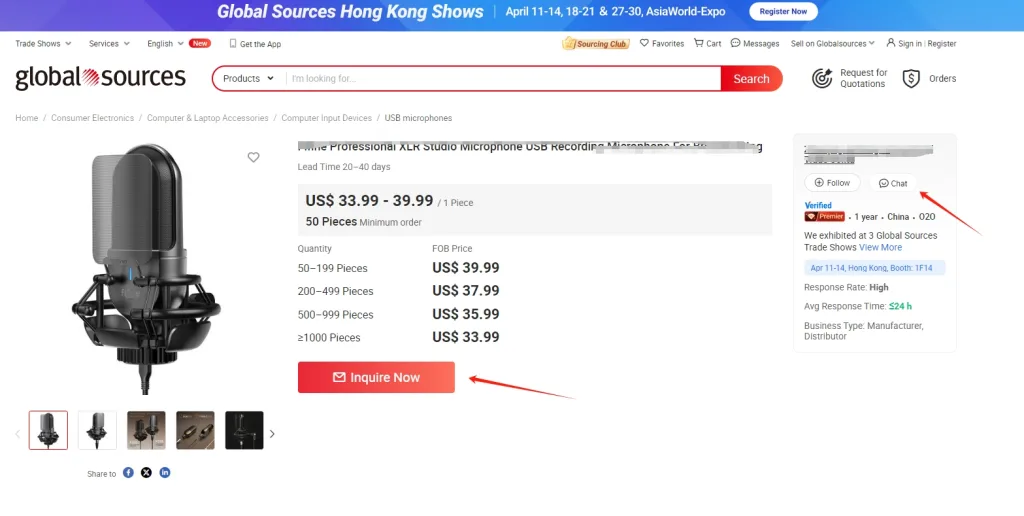 Best Chinese Wholesale Websites Global Sources